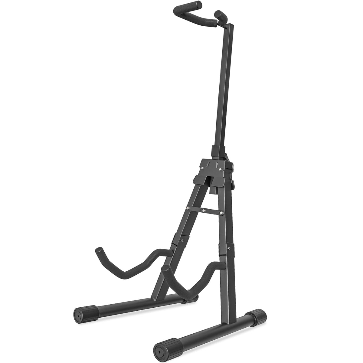 Adjustable Folding Guitar Stand with Neck Holder F74394