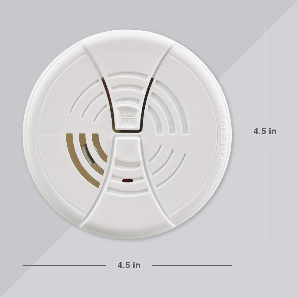 White Dual Ionization Smoke Alarm U74800