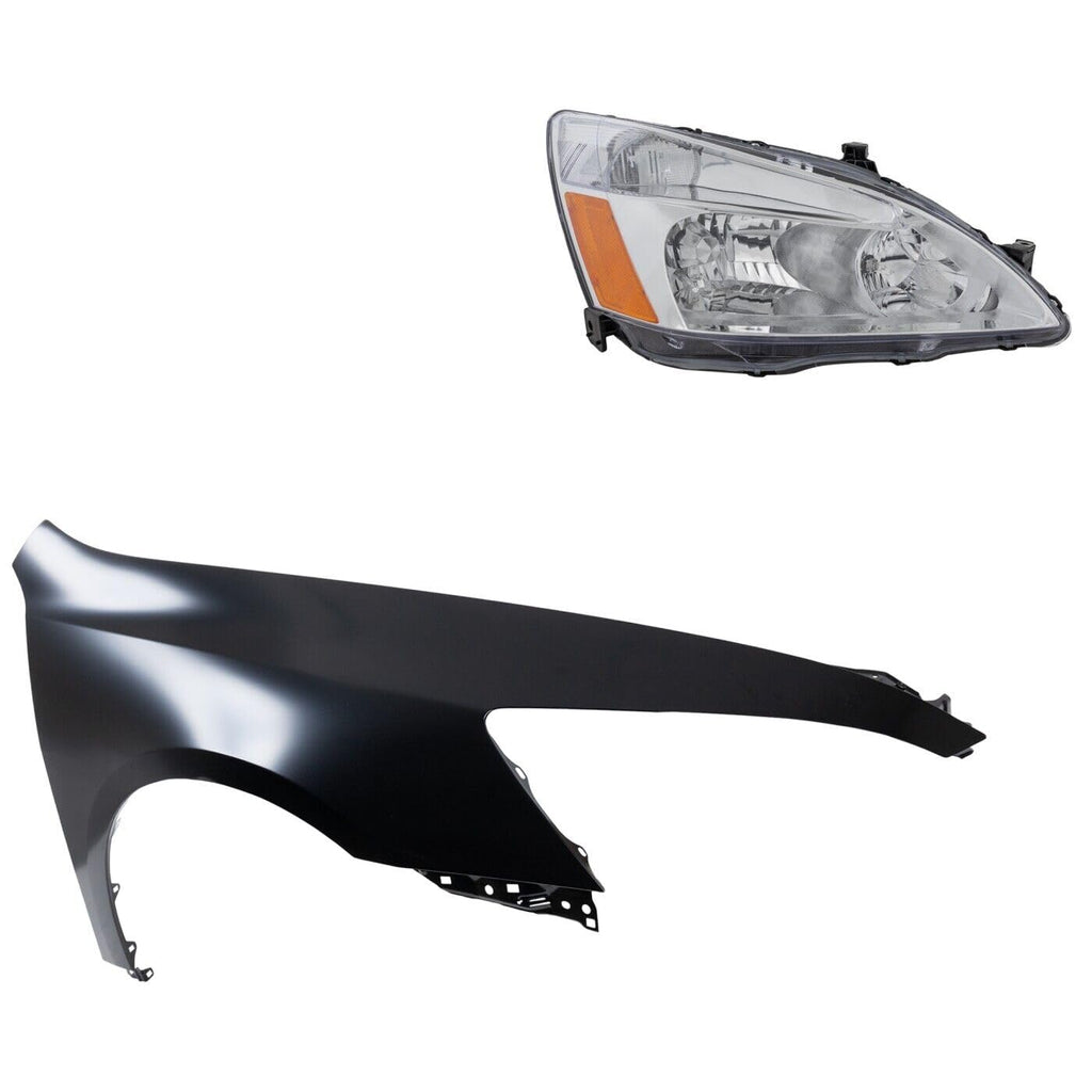 Replacement Headlight Set Passenger Side 2-pc Set U654