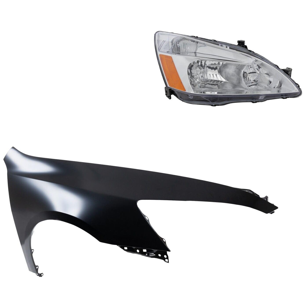 Replacement Headlight Set Passenger Side 2-pc Set U654