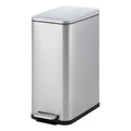 50L Slim Stainless Steel Step Trash Can with Soft-Close Lid Q4944