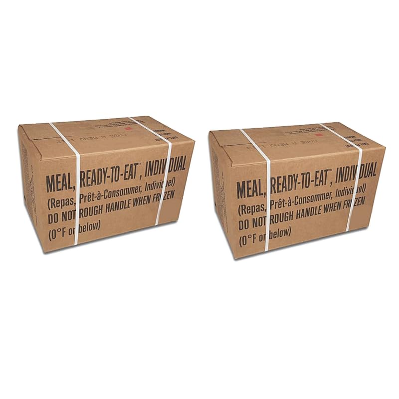 Military Meals Ready to Eat 24 Full Food Packs Rations C5248