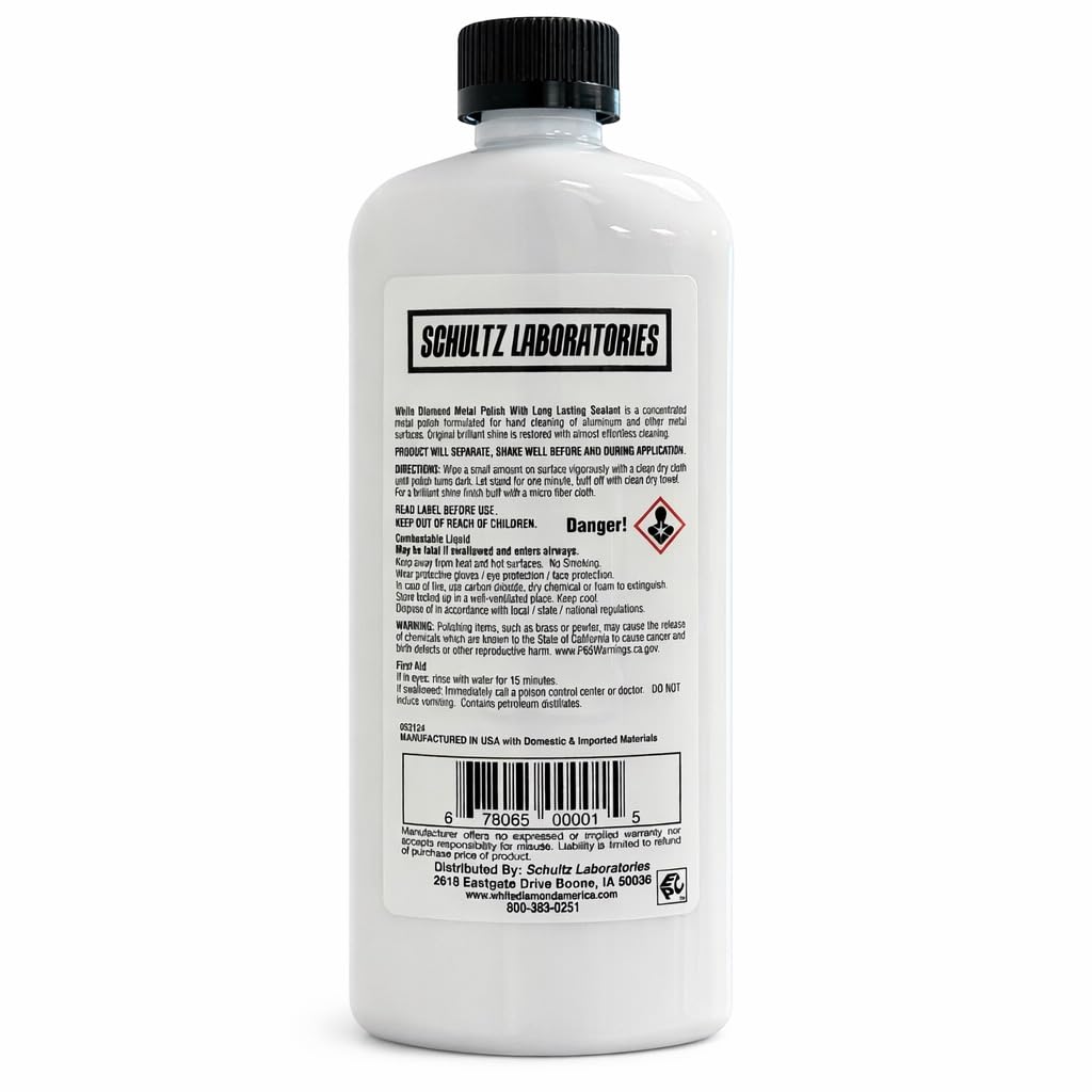 White Diamond Metal Polish & Sealant 3 Pack J6724