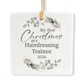 Ceramic 3-inch Square Ornament D3457