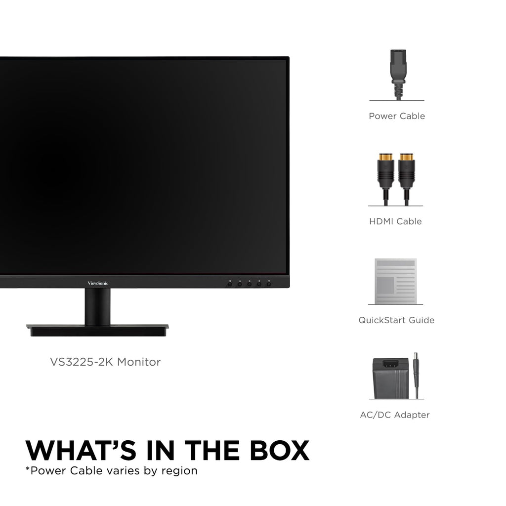 32 Inch QHD 1440p IPS Computer Monitor E4340
