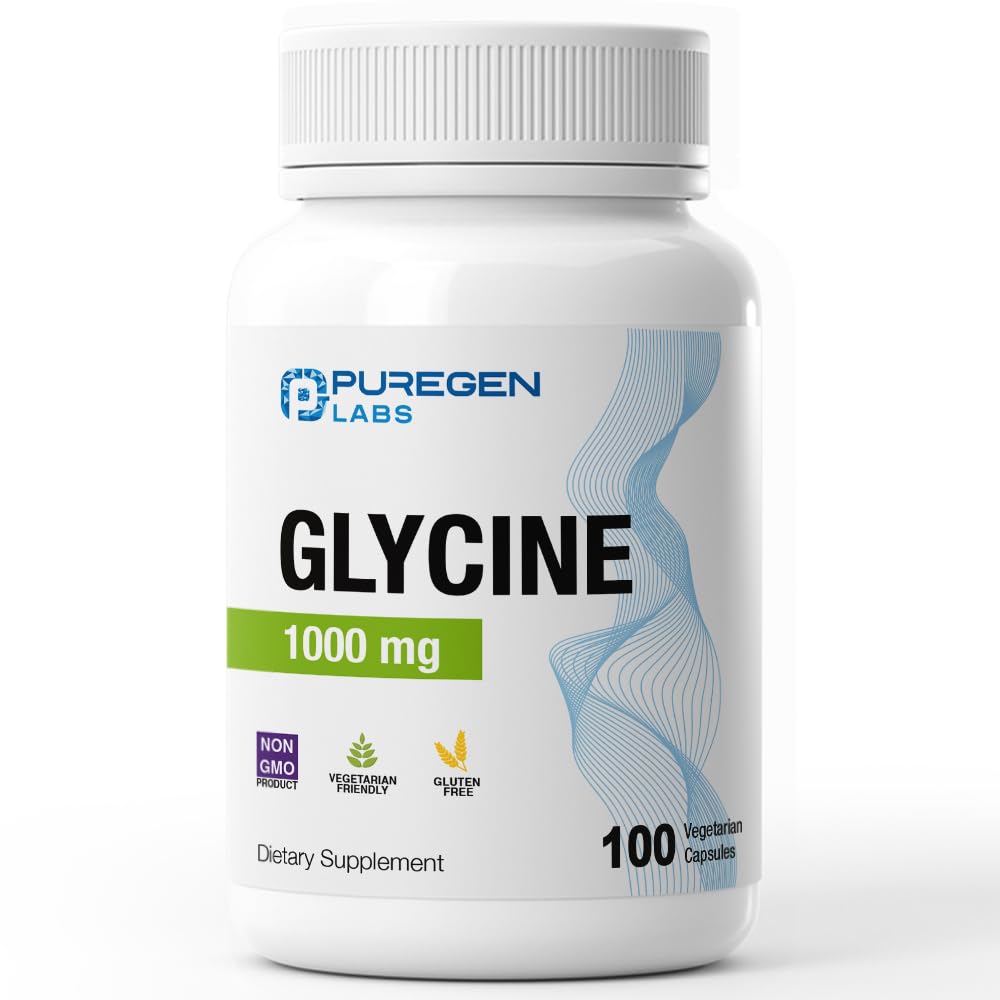 Glycine 1000mg 100 Vegetarian Capsules X894