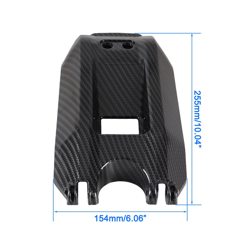 Carbon Fiber Battery Cover Guard for Electric Dirt Bike W418