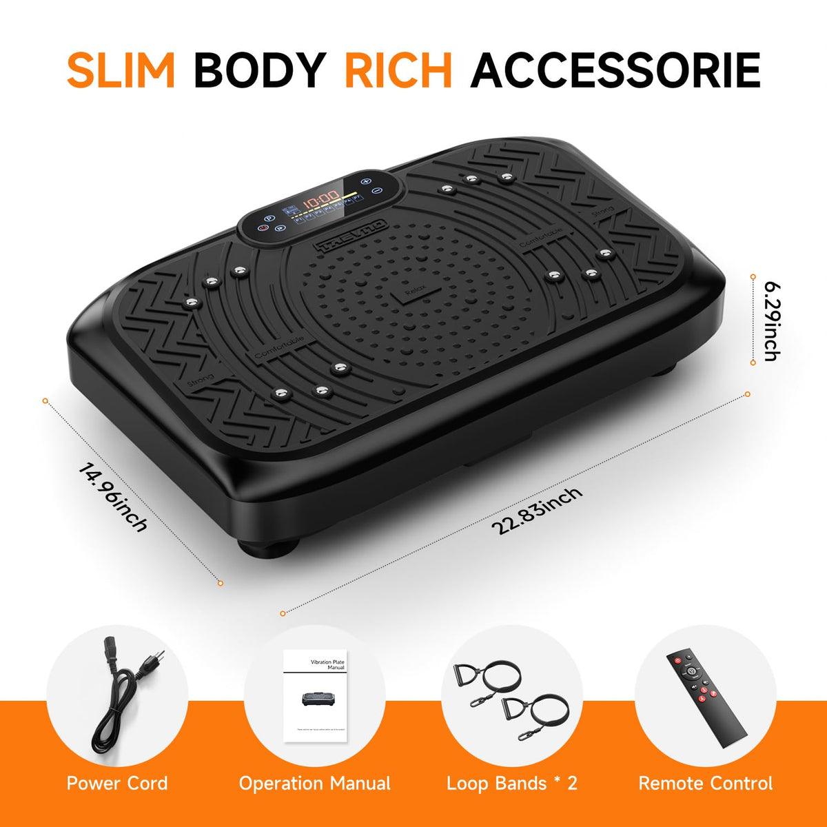 Vibration Plate 450LB Capacity E529