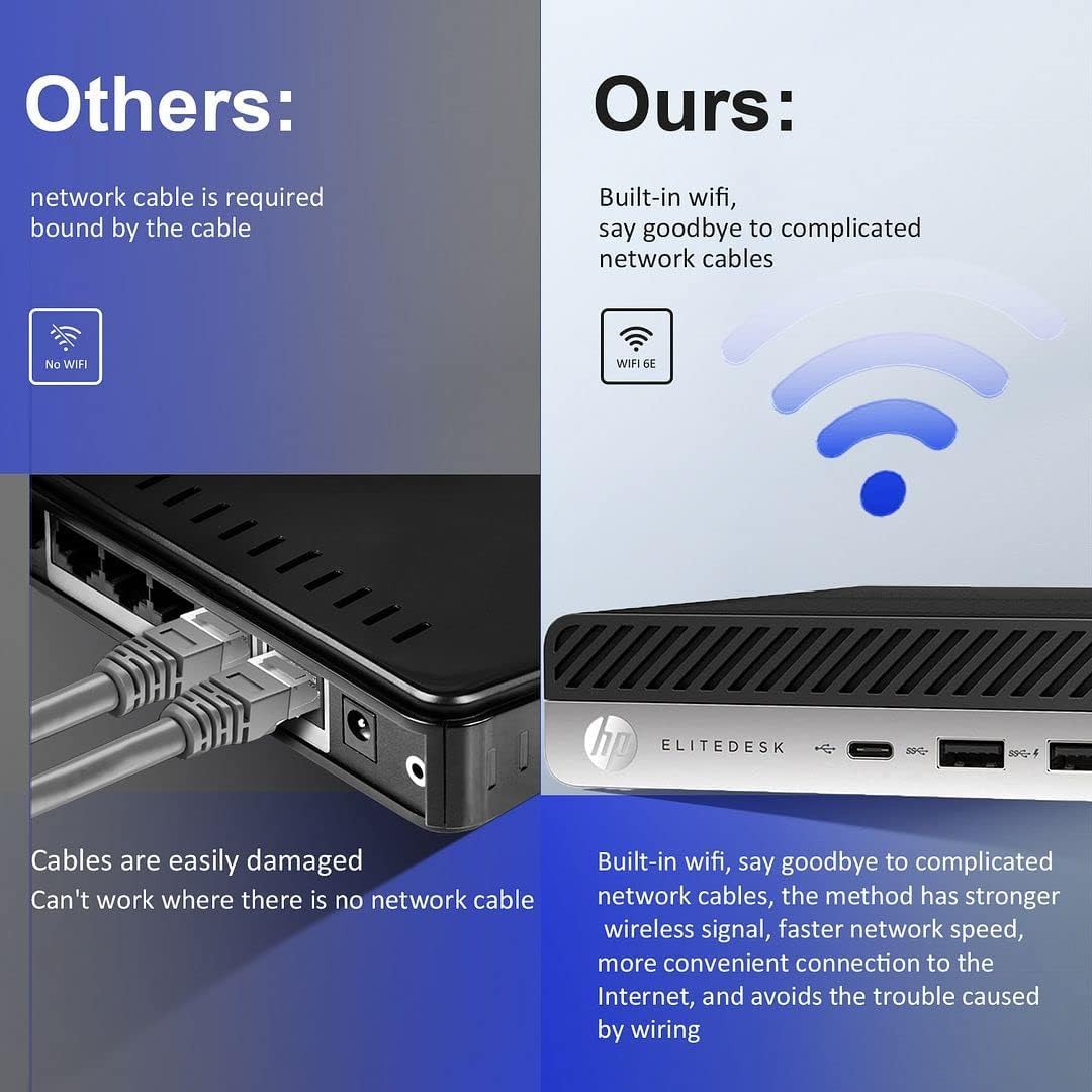 Mini Desktop PC, Intel Core i5-8500, 16 GB RAM, 512 GB SSD T925391
