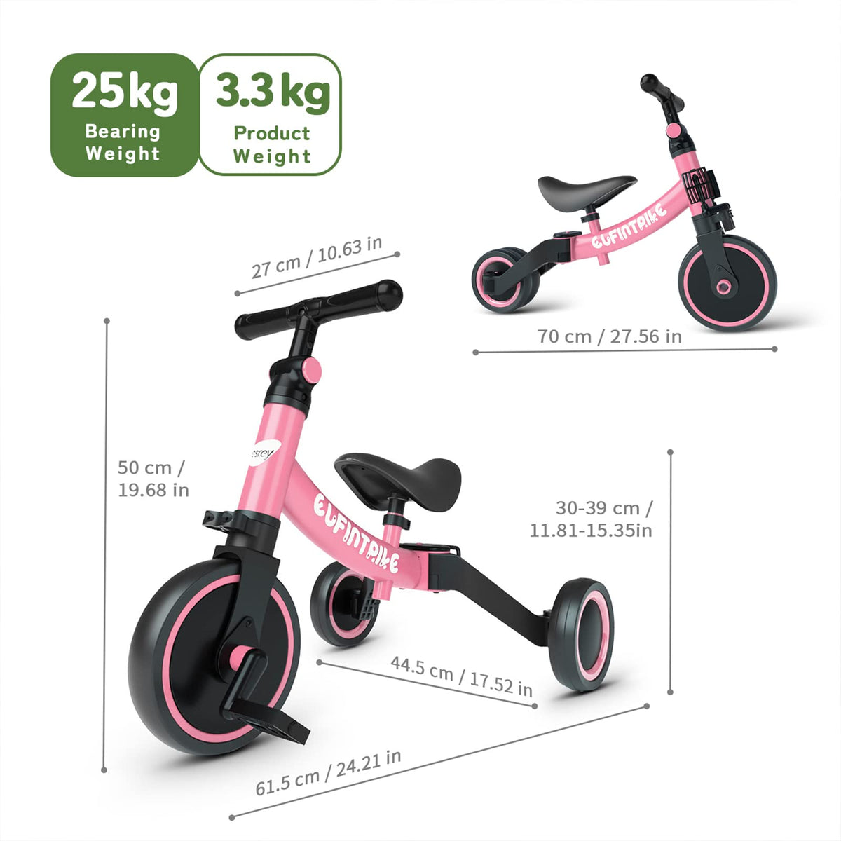 5 in 1 Toddler Bike E979