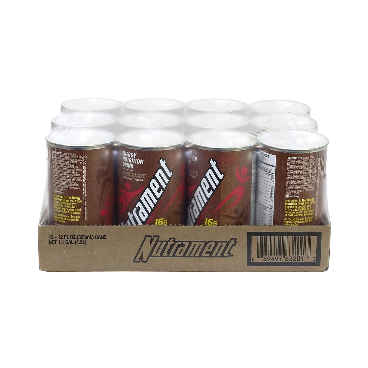 12 Oz Chocolate Energy Nutrition Drink Pack Of 12 S870859