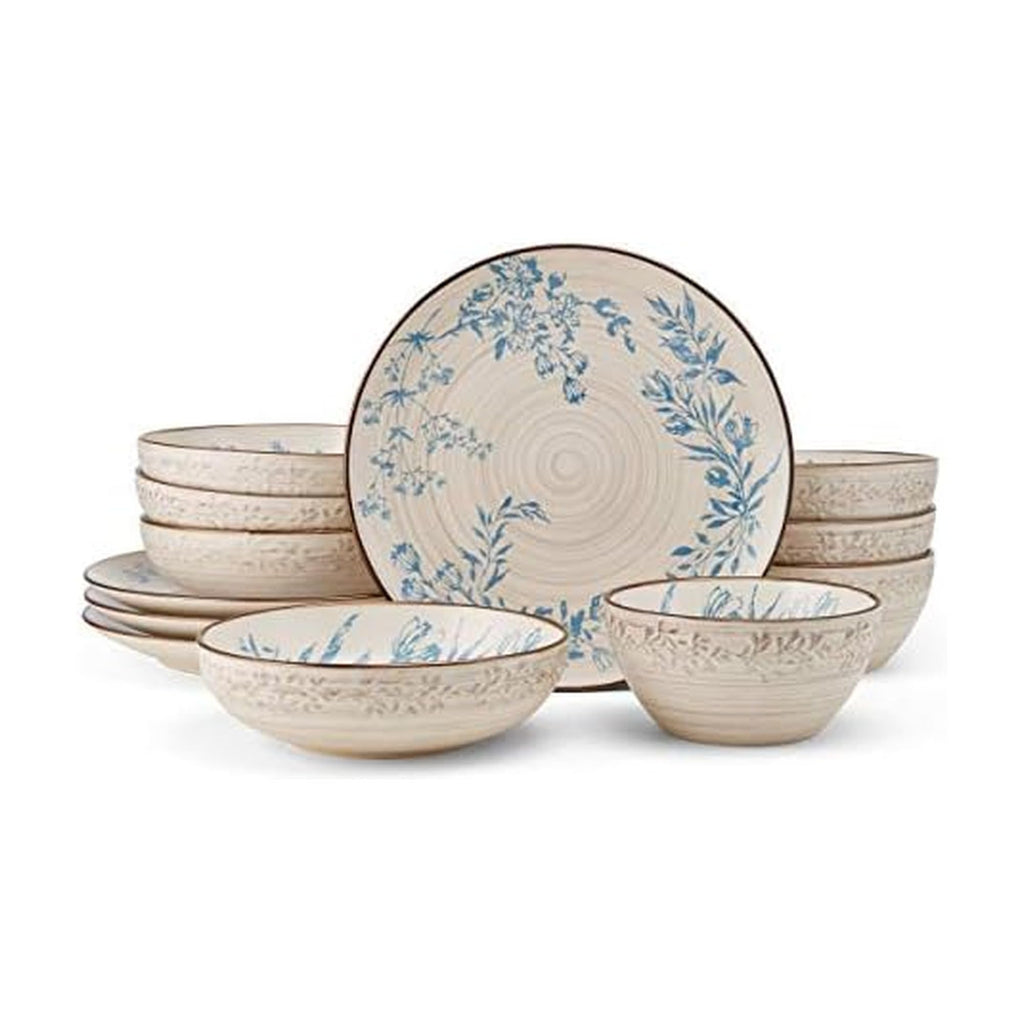 12 Piece Multicolor Dinnerware Set O929591