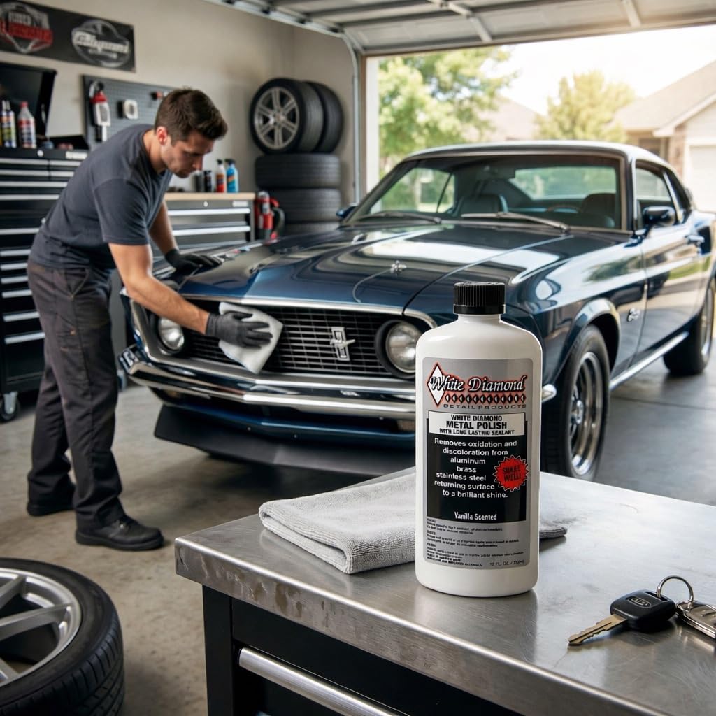 White Diamond Metal Polish & Sealant 3 Pack J6724
