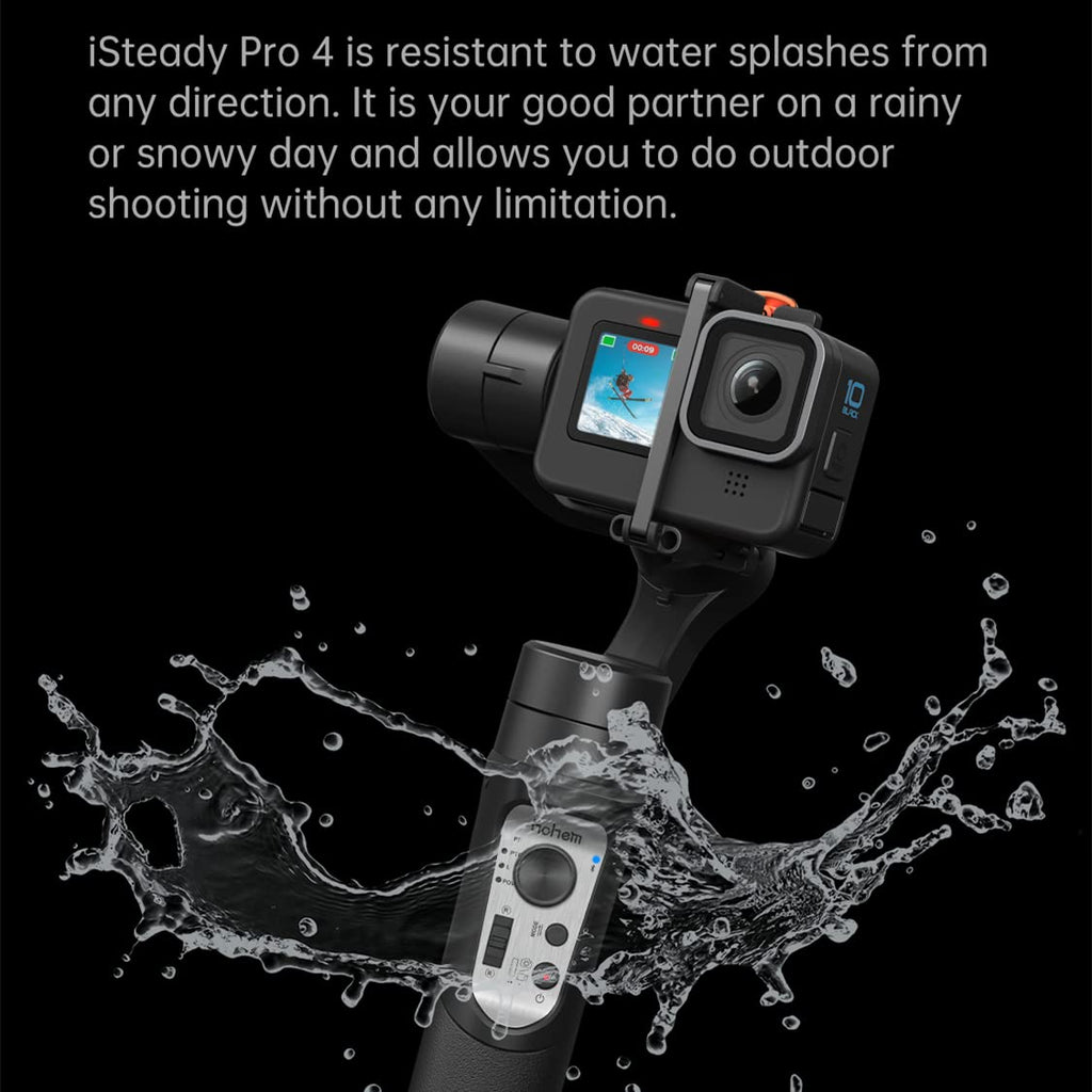 Action Camera Gimbal 3-Axis Splashproof Stabilizer W631002