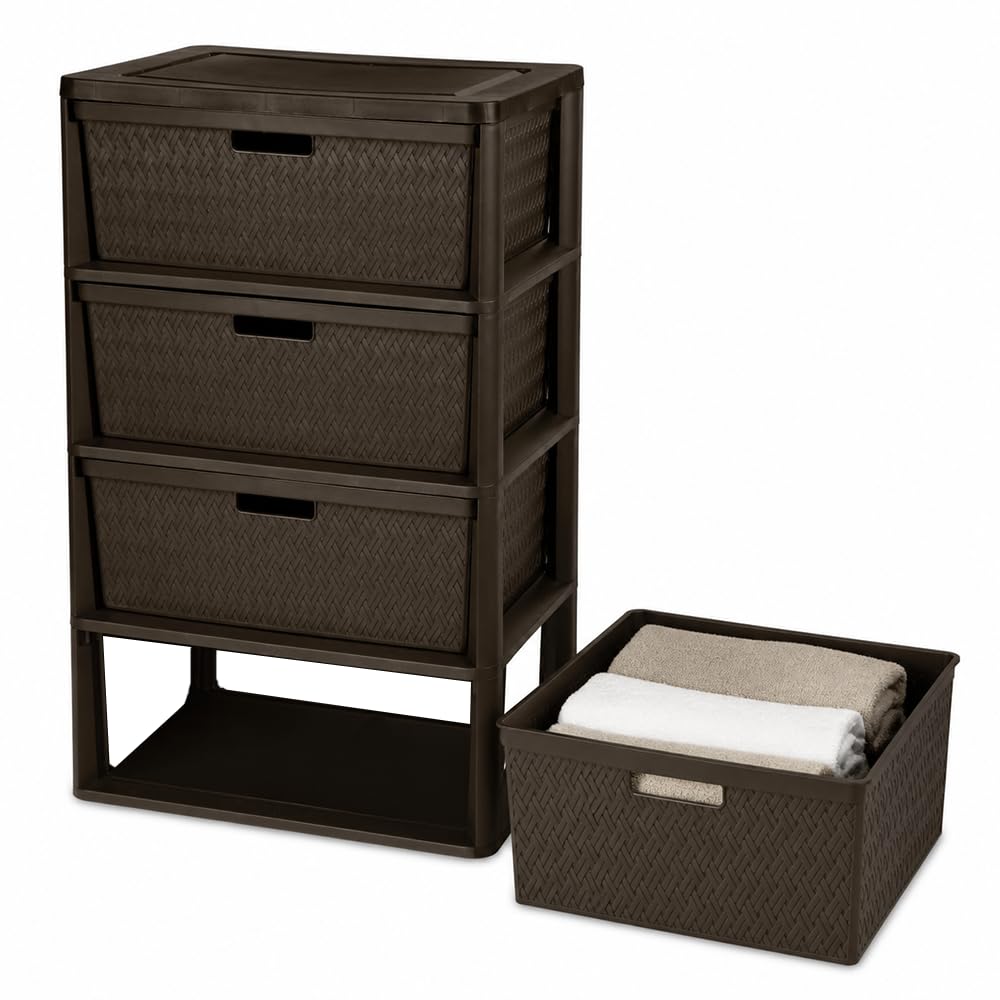 4 Drawer Plastic Storage Organizer S49677