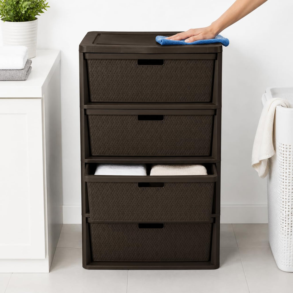 4 Drawer Plastic Storage Organizer S49677