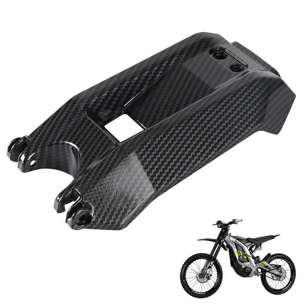 Carbon Fiber Battery Cover Guard for Electric Dirt Bike W418