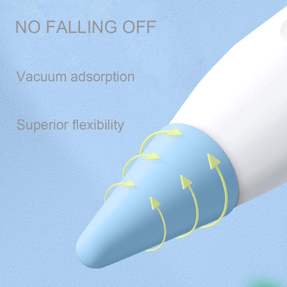 Silicone Pencil Tips Cover 60 PCS 10 Colors U53399