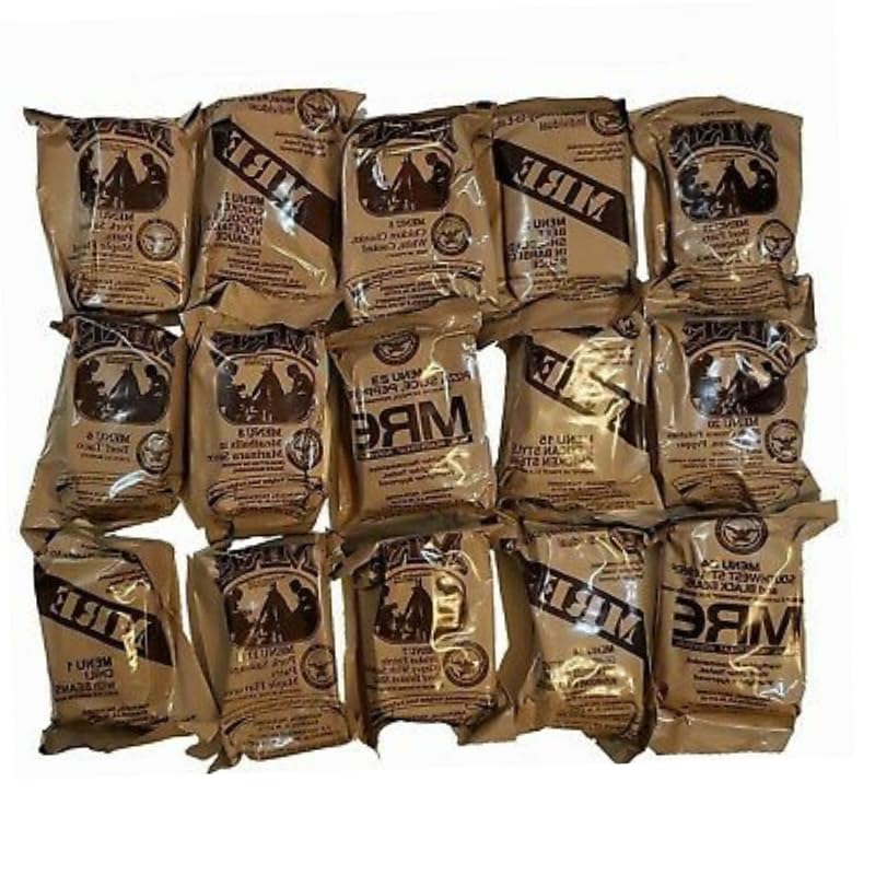 Military Meals Ready to Eat 24 Full Food Packs Rations C5248
