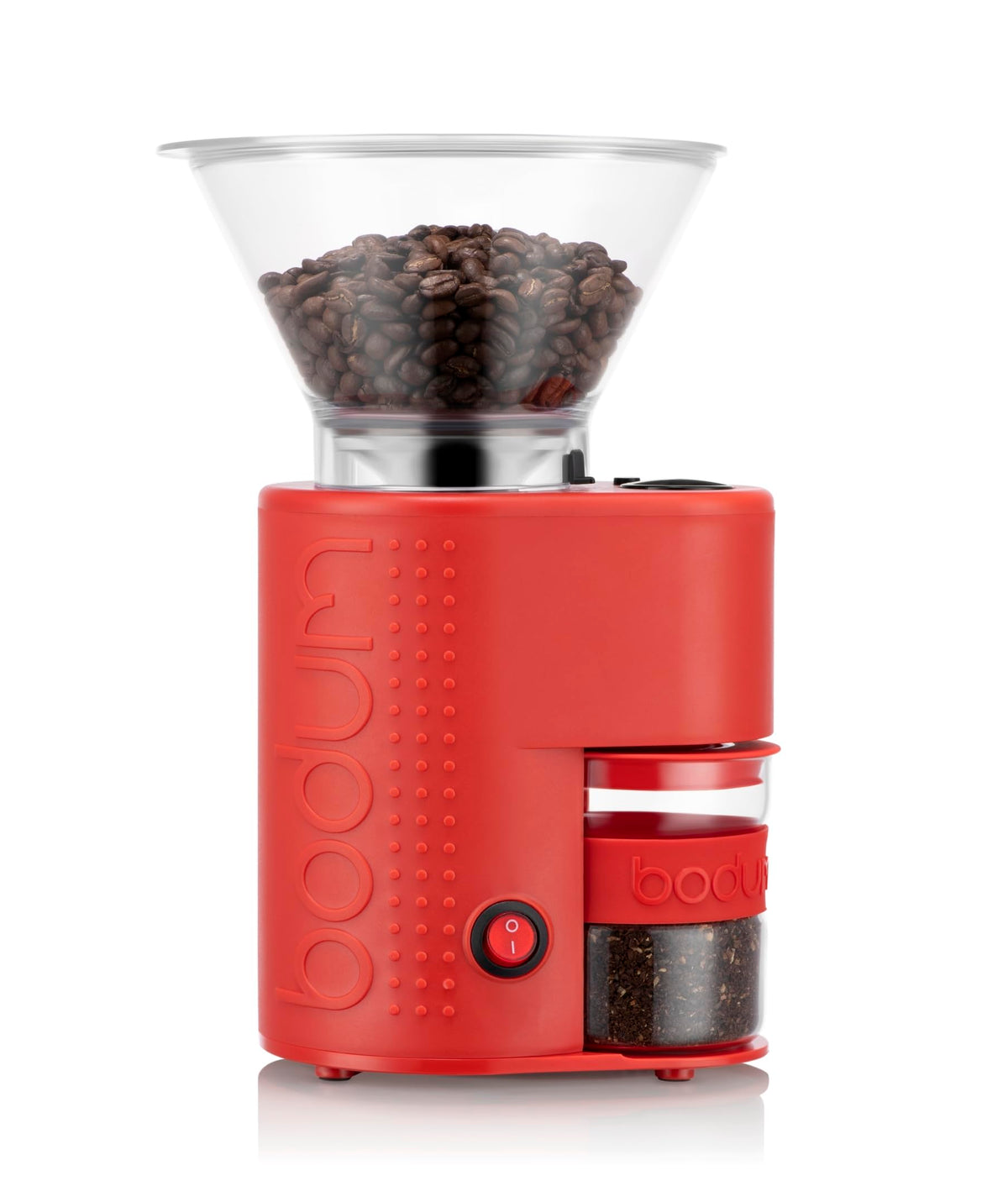 Electric Conical Burr Coffee Grinder, 12 Grind Settings, Red G745160