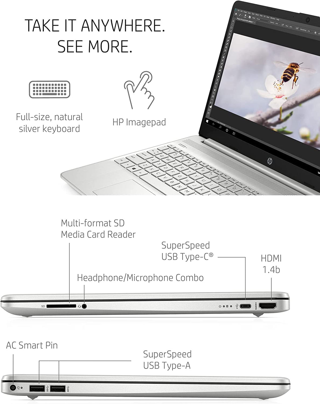 15.6" FHD Business Laptop, i5-1135G7, 16GB RAM 256GB SSD Y248996