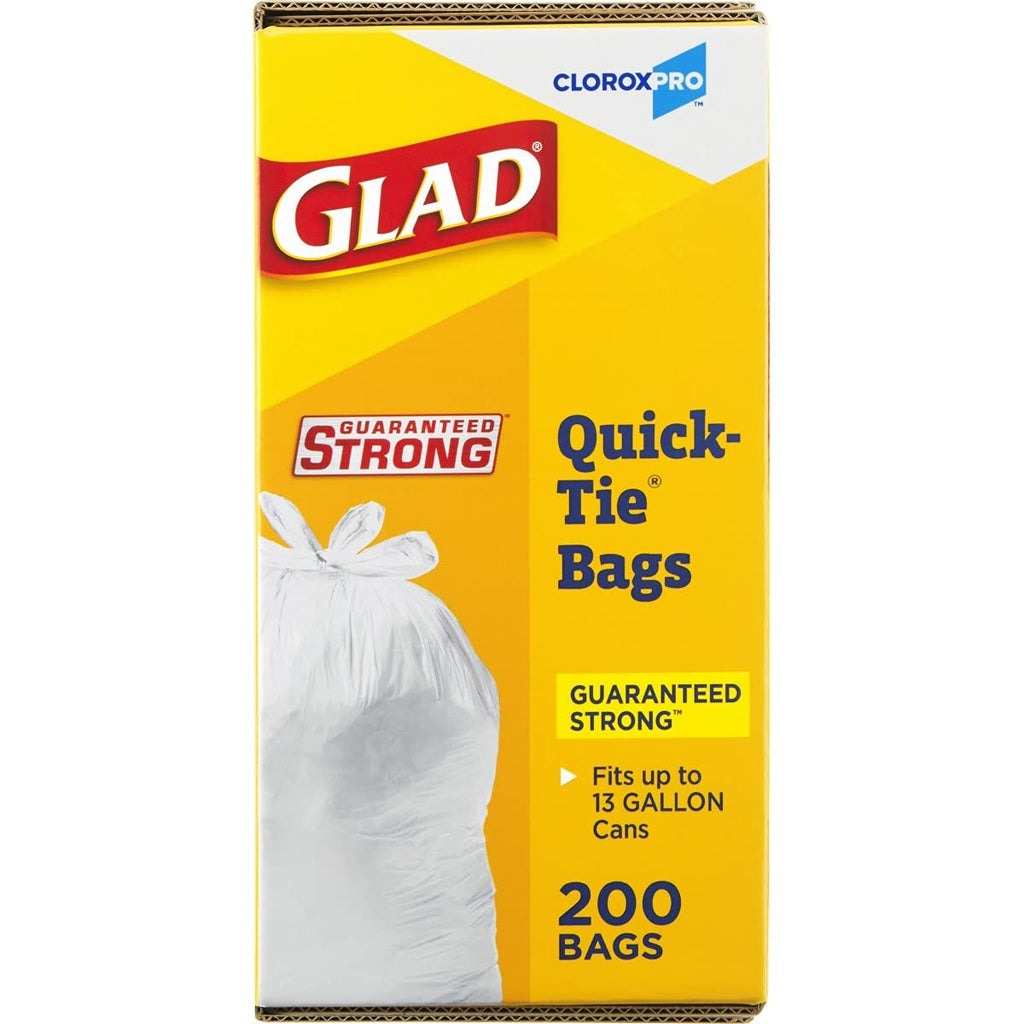 13 Gallon Tall Kitchen Trash Bags, 200 Count K53353