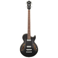 Black Flat Semi-hollow Bass Guitar W44014