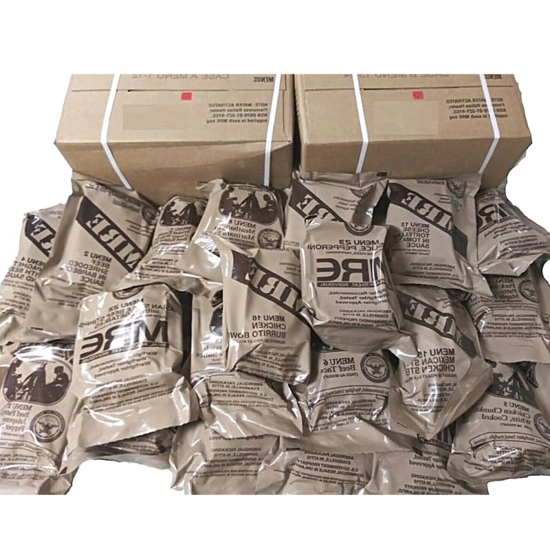 Military Meals Ready to Eat 24 Full Food Packs Rations C5248