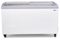 7.4 cu ft Chest Freezer with Curved Glass Top in White C1621