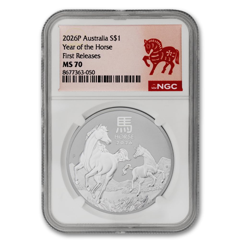 1 oz Australian Silver Lunar Year of the Horse Coin X2924