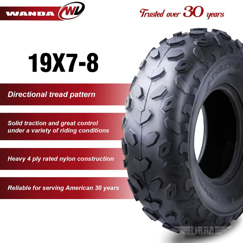 19X7-8 4PR ATV Tires Y442
