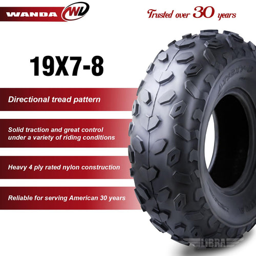 19X7-8 4PR ATV Tires Y442