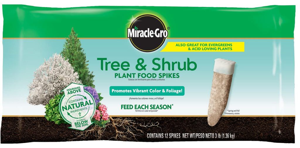 Tree & Shrub Plant Food Spikes 12 Spikes 2-Pack Q697