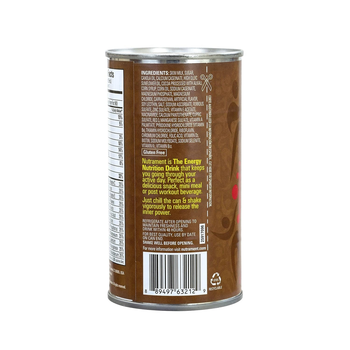 12 Oz Chocolate Energy Nutrition Drink Pack Of 12 S870859