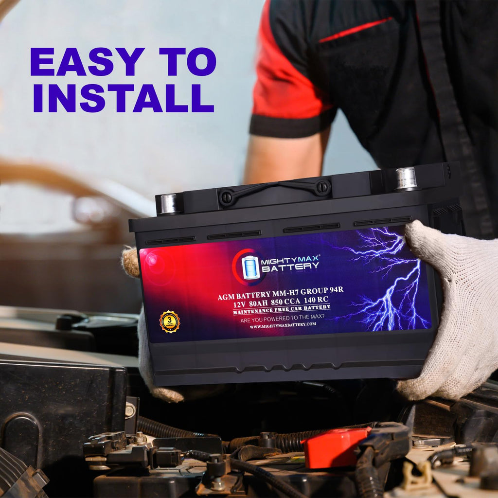 12V 80AH 850 CCA Replacement Battery Z64035