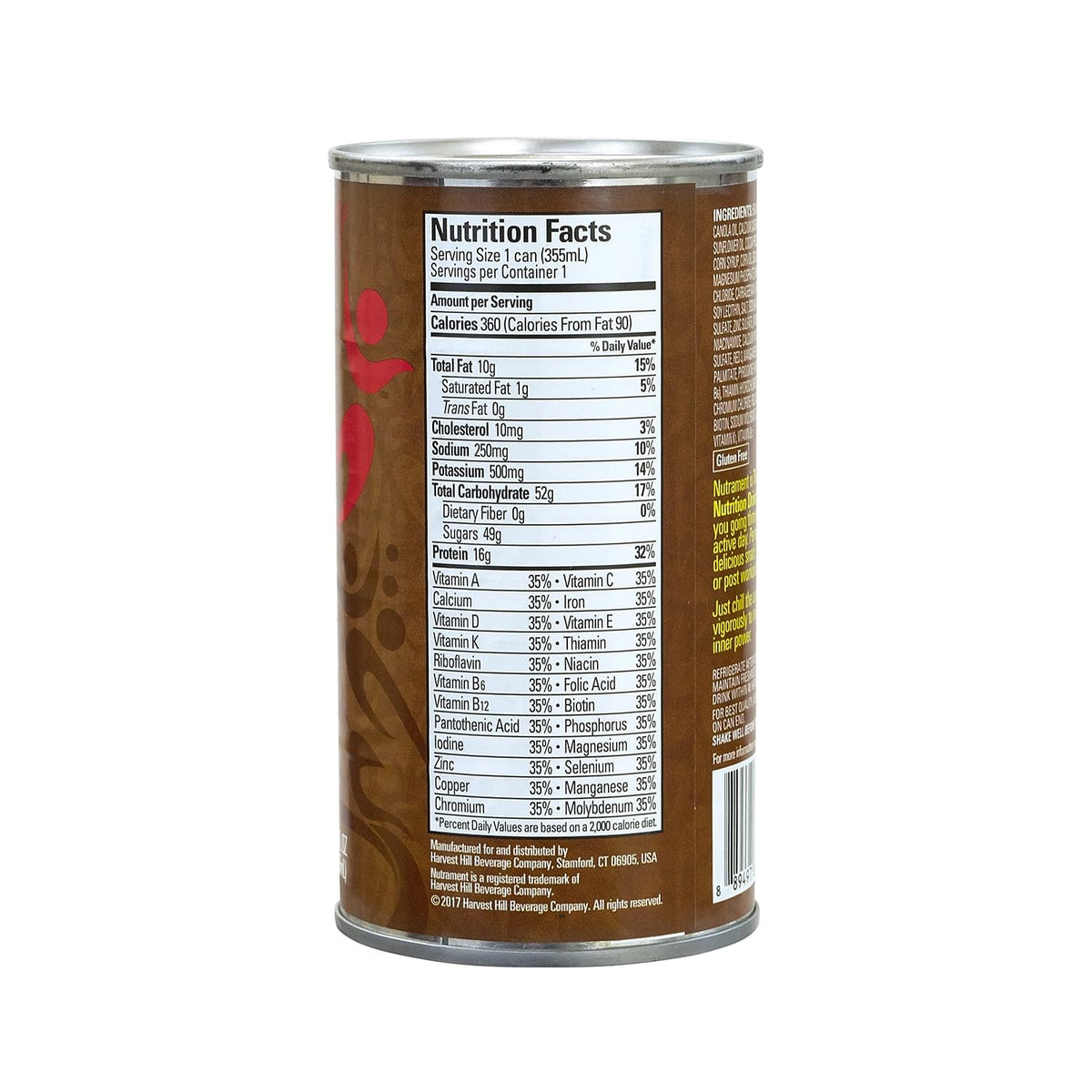 12 Oz Chocolate Energy Nutrition Drink Pack Of 12 S870859