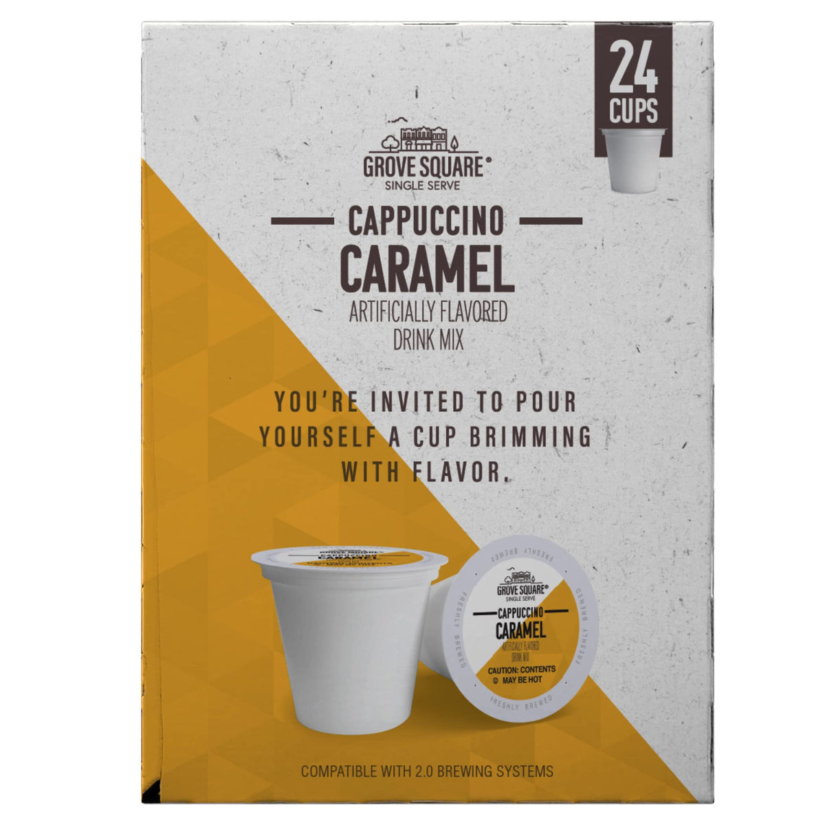 Caramel Single Serve Pods Pack of 24 B361902