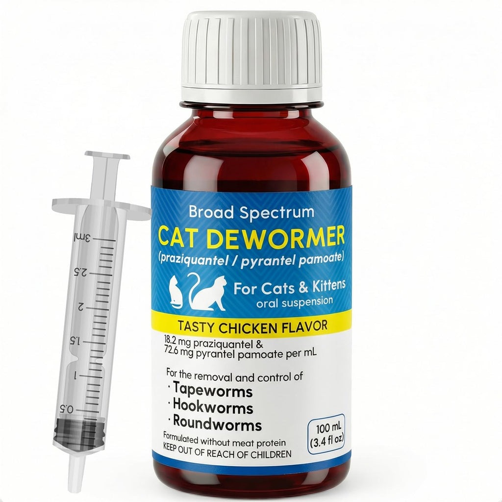 Cat and Kitten Dewormer Oral Suspension 100ml M163024