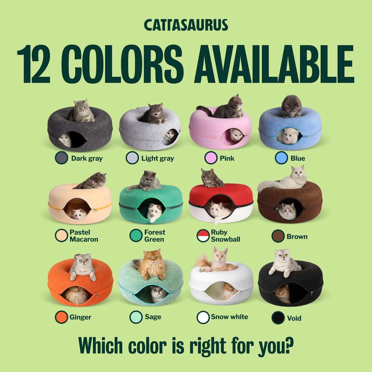 Large Dark Gray Cat Cave Bed M8566