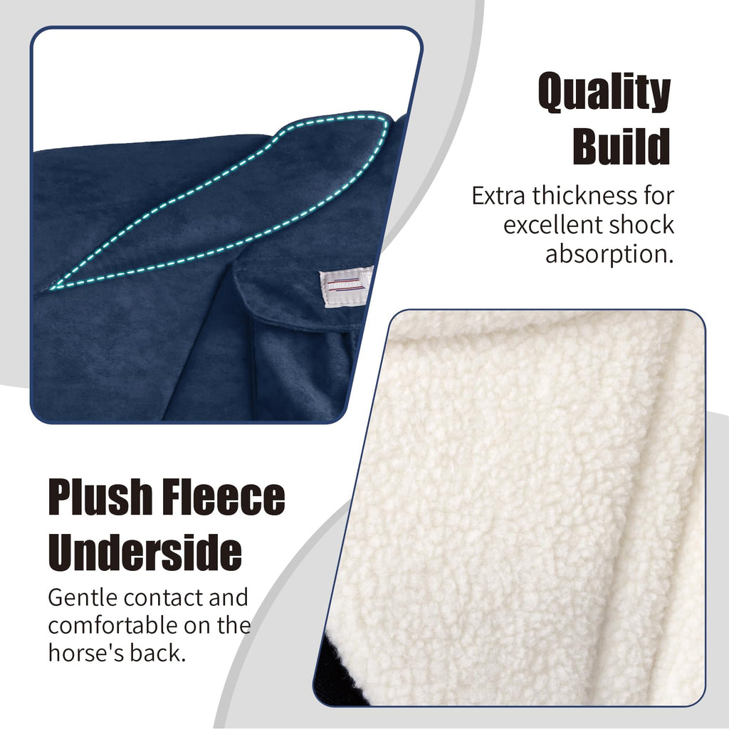 Western Bareback Saddle Pad with Matching Girth W22411