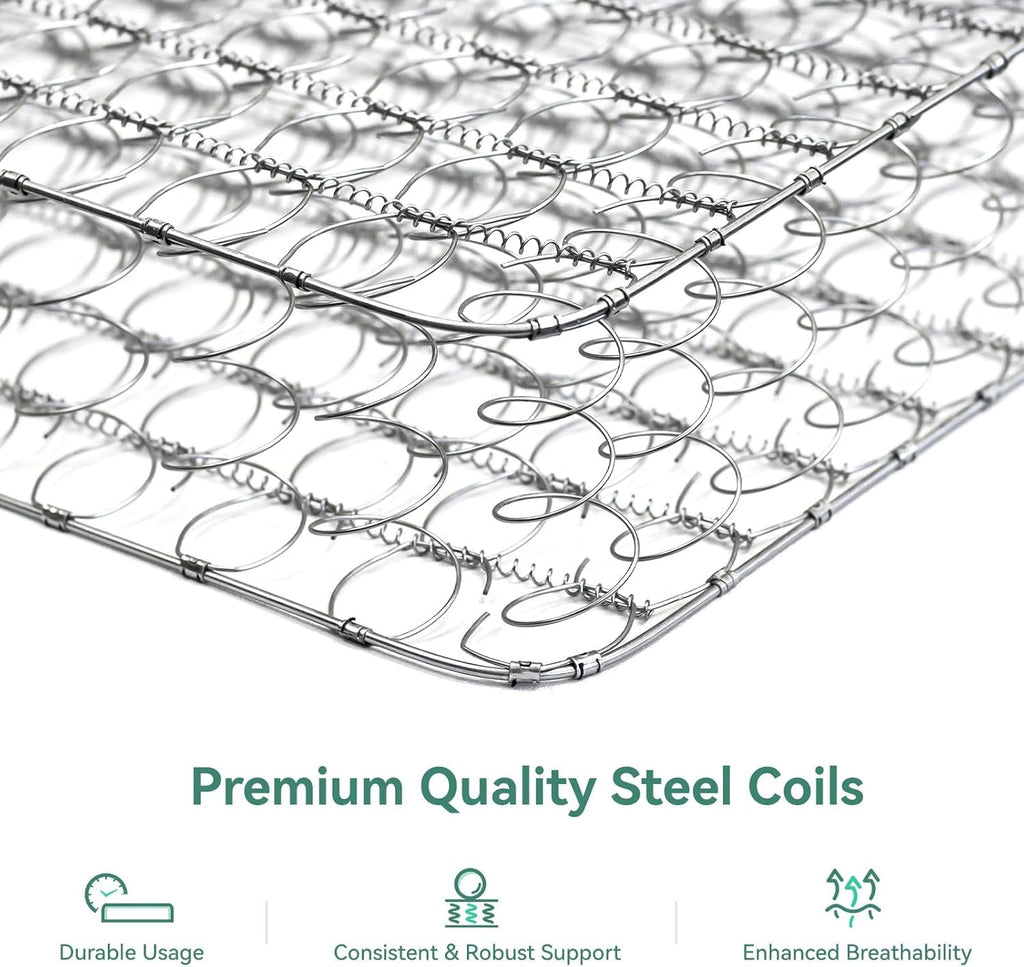 6 Inch Twin Size Hybrid Mattress L156