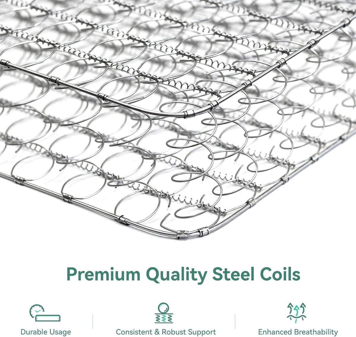 6 Inch Twin Size Hybrid Mattress L156