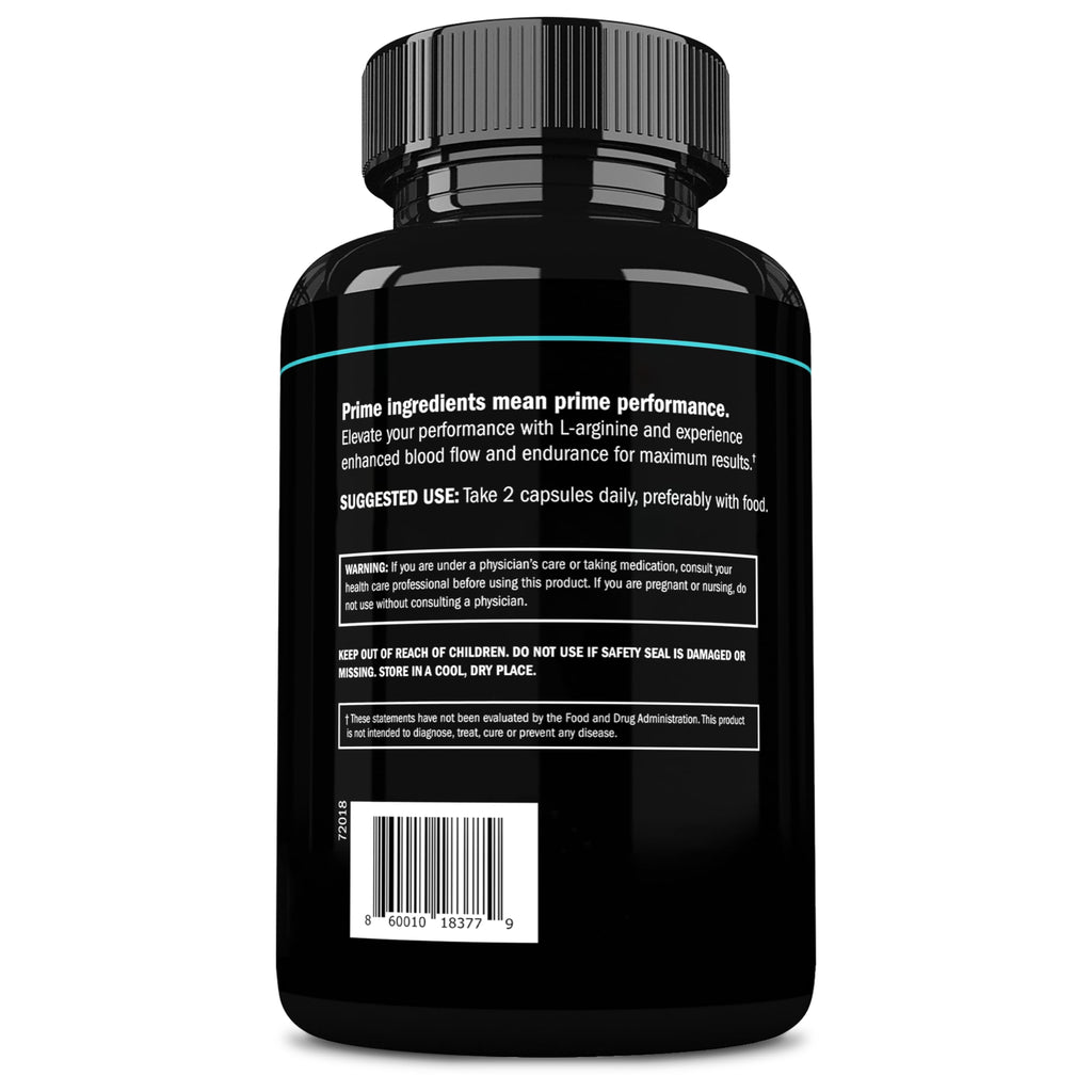L Arginine 1500mg Nitric Oxide Supplements I60981