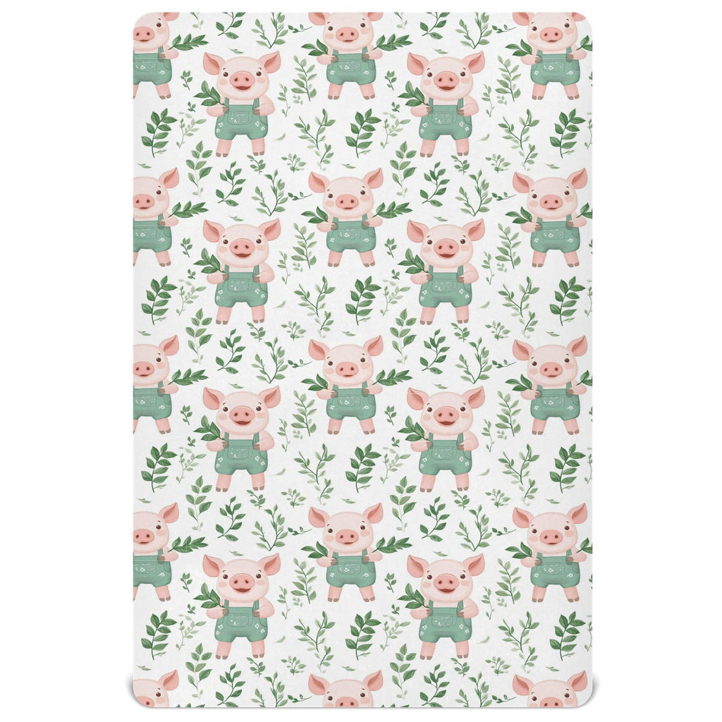 Soft Breathable Microfiber Crib Sheet R761369