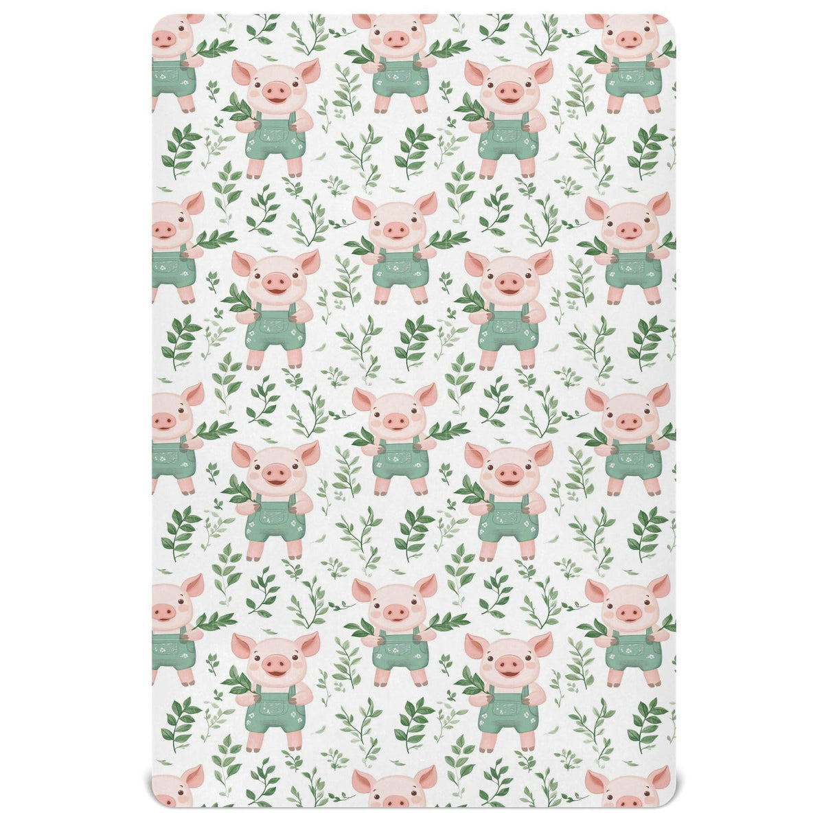 Soft Breathable Microfiber Crib Sheet R761369