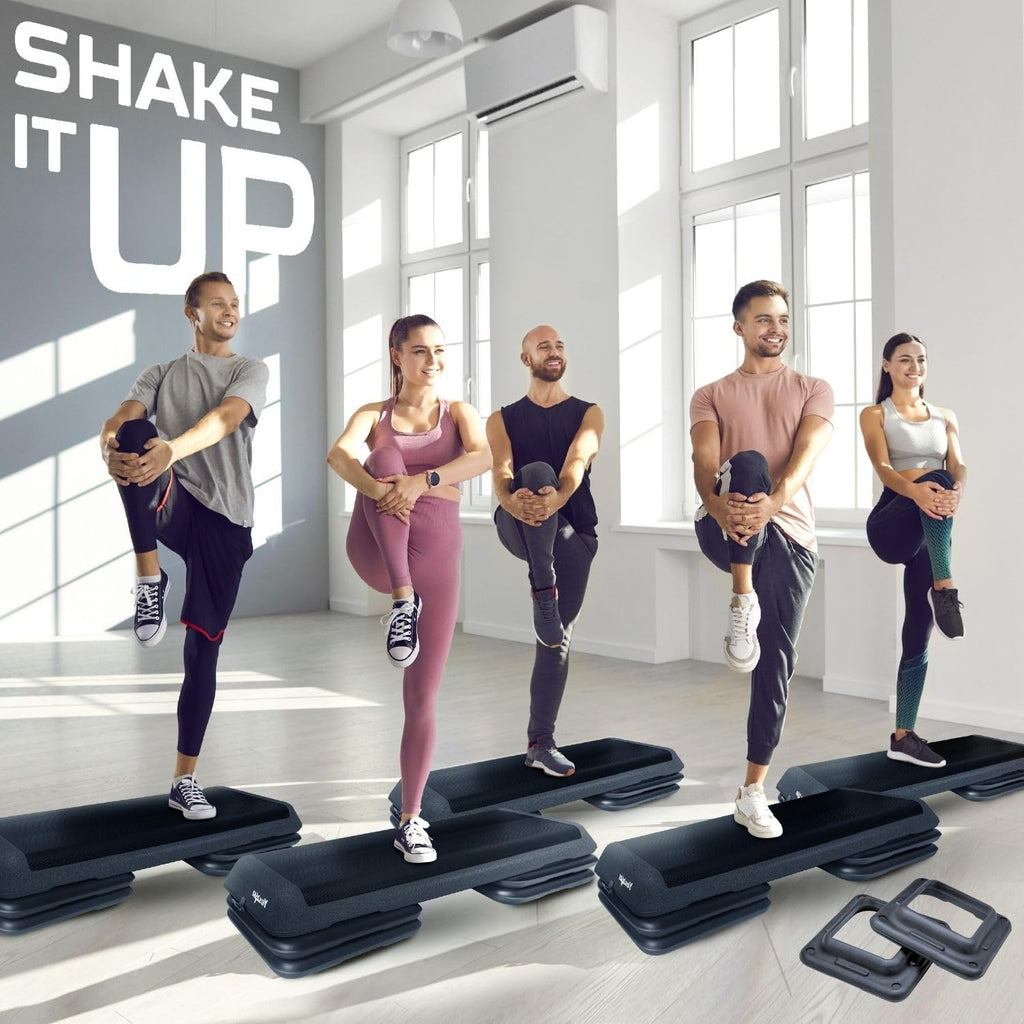 16"x16" Adjustable Risers for Aerobic Step Platform (Pair) Z248