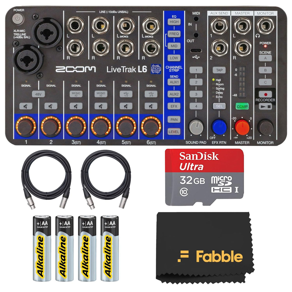 6-Channel Digital Mixer and Multitrack Recorder T44108