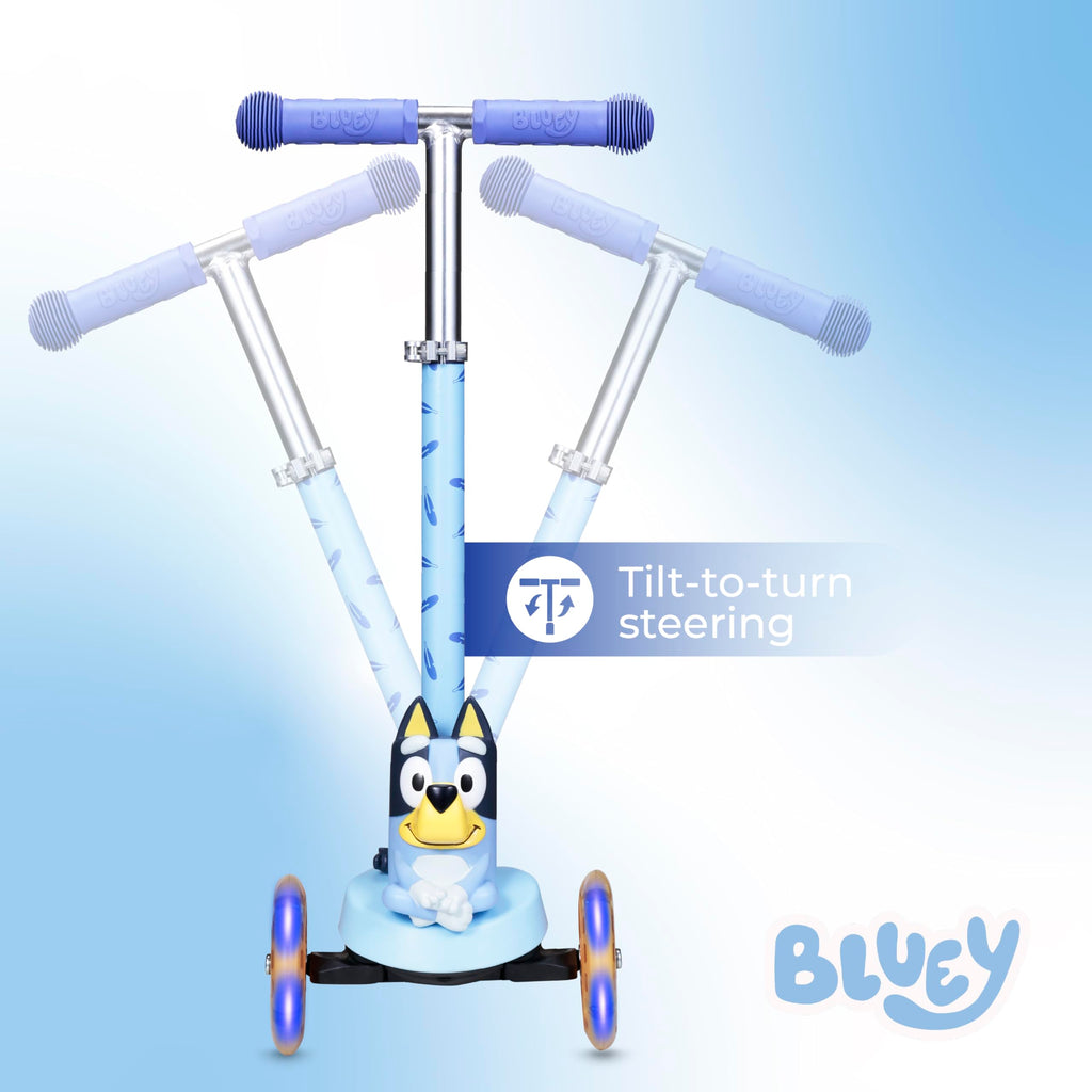3 Wheel Light Up LED Wheels Kick Scooter B6855
