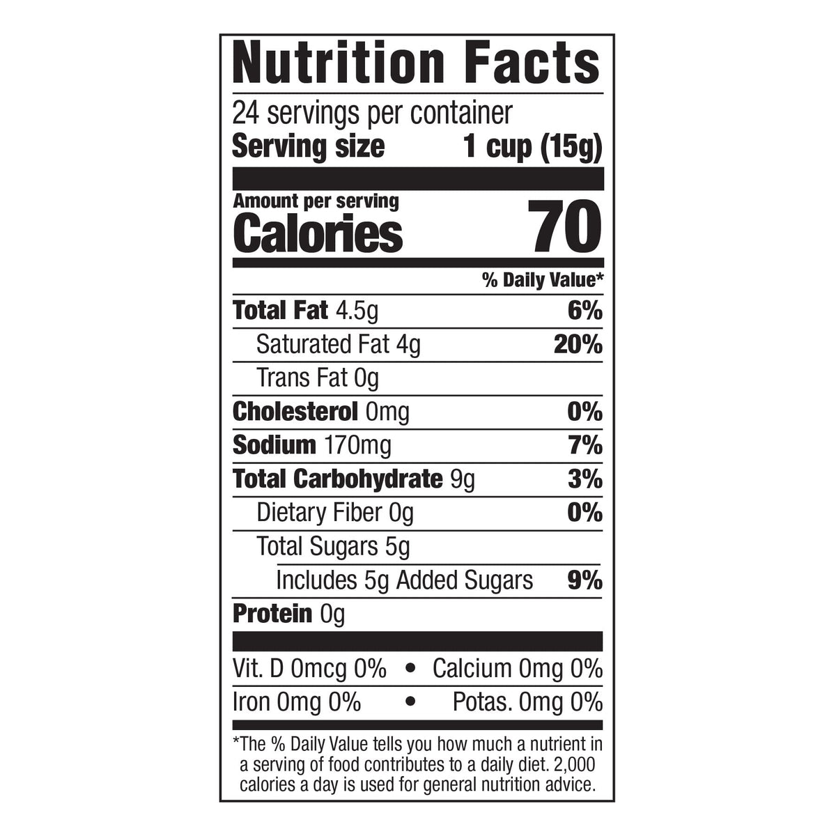 Caramel Single Serve Pods Pack of 24 B361902