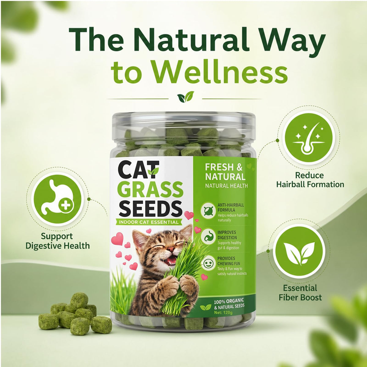 Cat Grass for Indoor Cats W1384